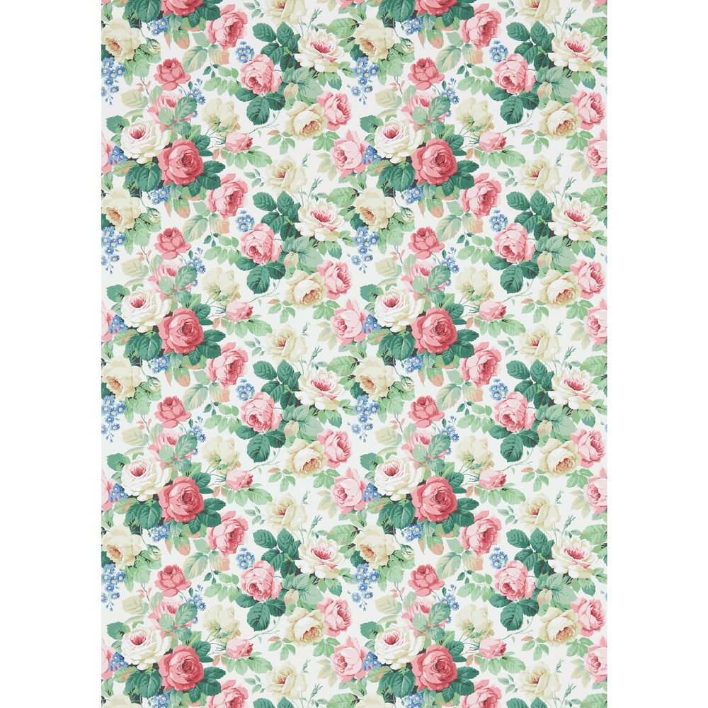 Chelsea Wallpaper 214606 by Sanderson in White Pink